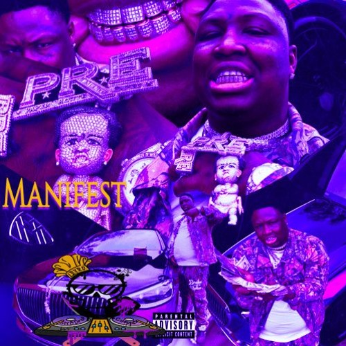 Big Moochie Grape & Key Glock - Manifest (chopped & screwed / Str8Drop ChoppD)