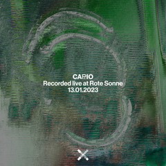 Cario Recorded live at Rote Sonne | 13.01.2024