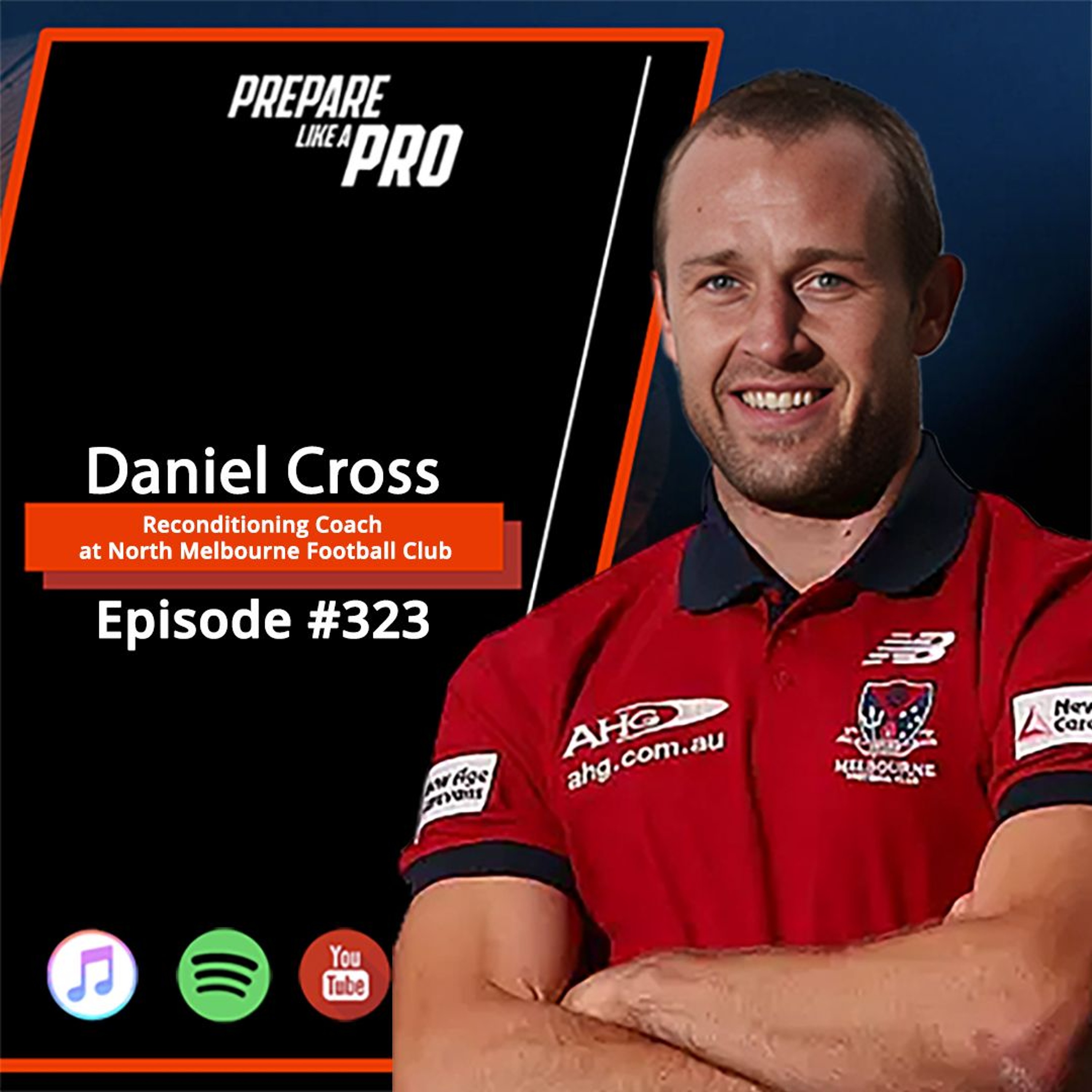 #323 - Daniel Cross High-Performance Rehab: The Art of Reconditioning AFL Players episode artwork