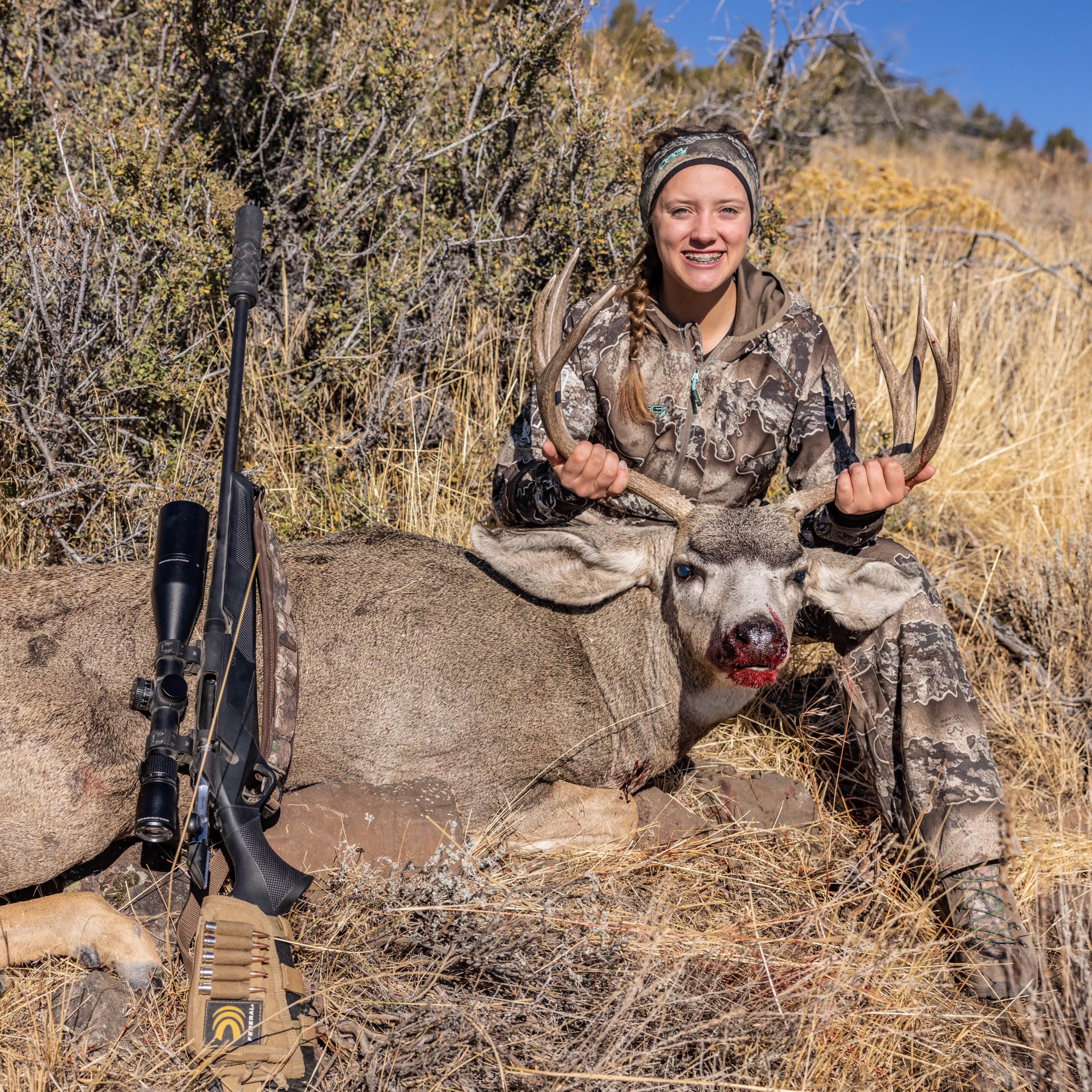 E61 Just a girl and her first deer experience