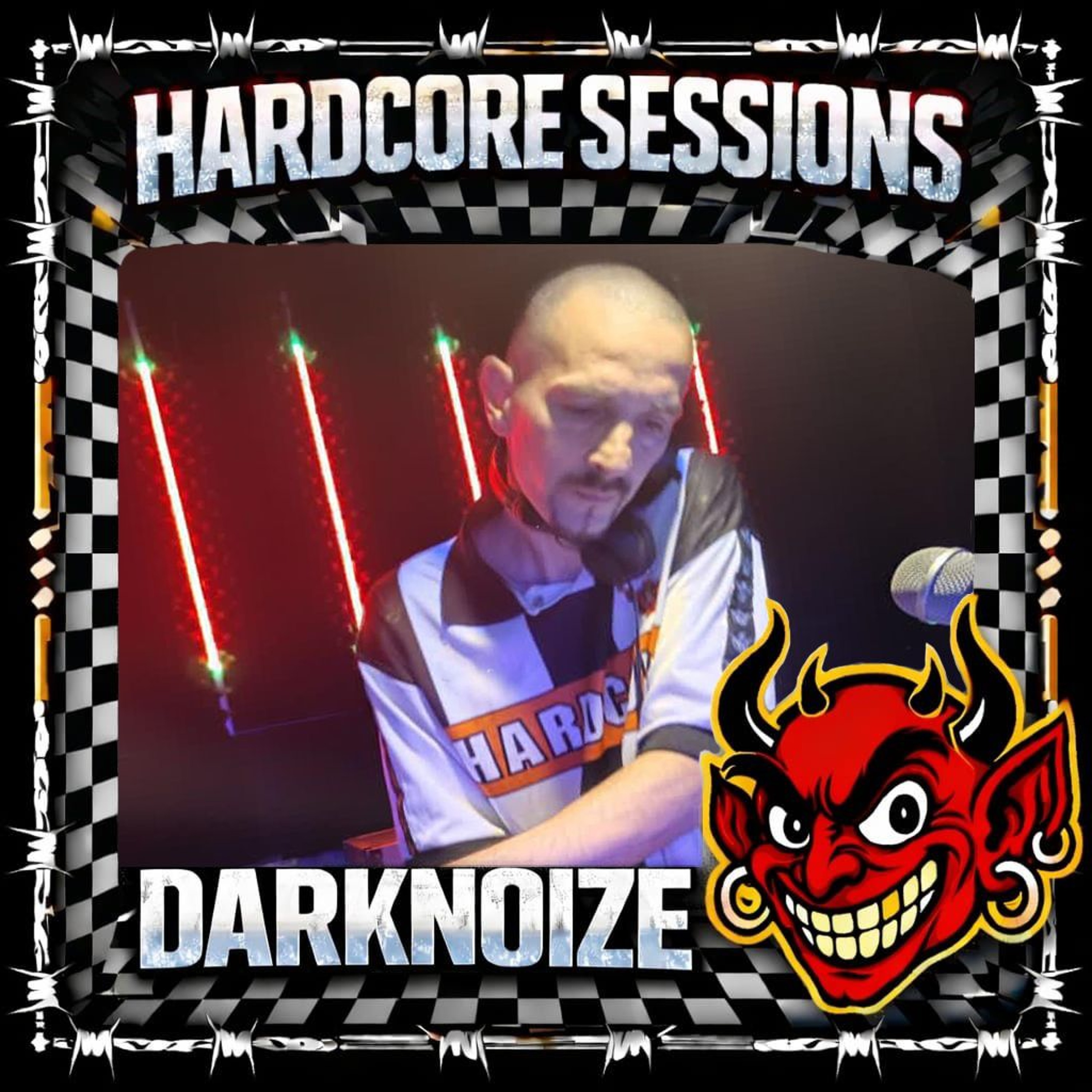 HARDCORE SESSIONS #.002 DARKNOIZE (vinyl set) episode artwork