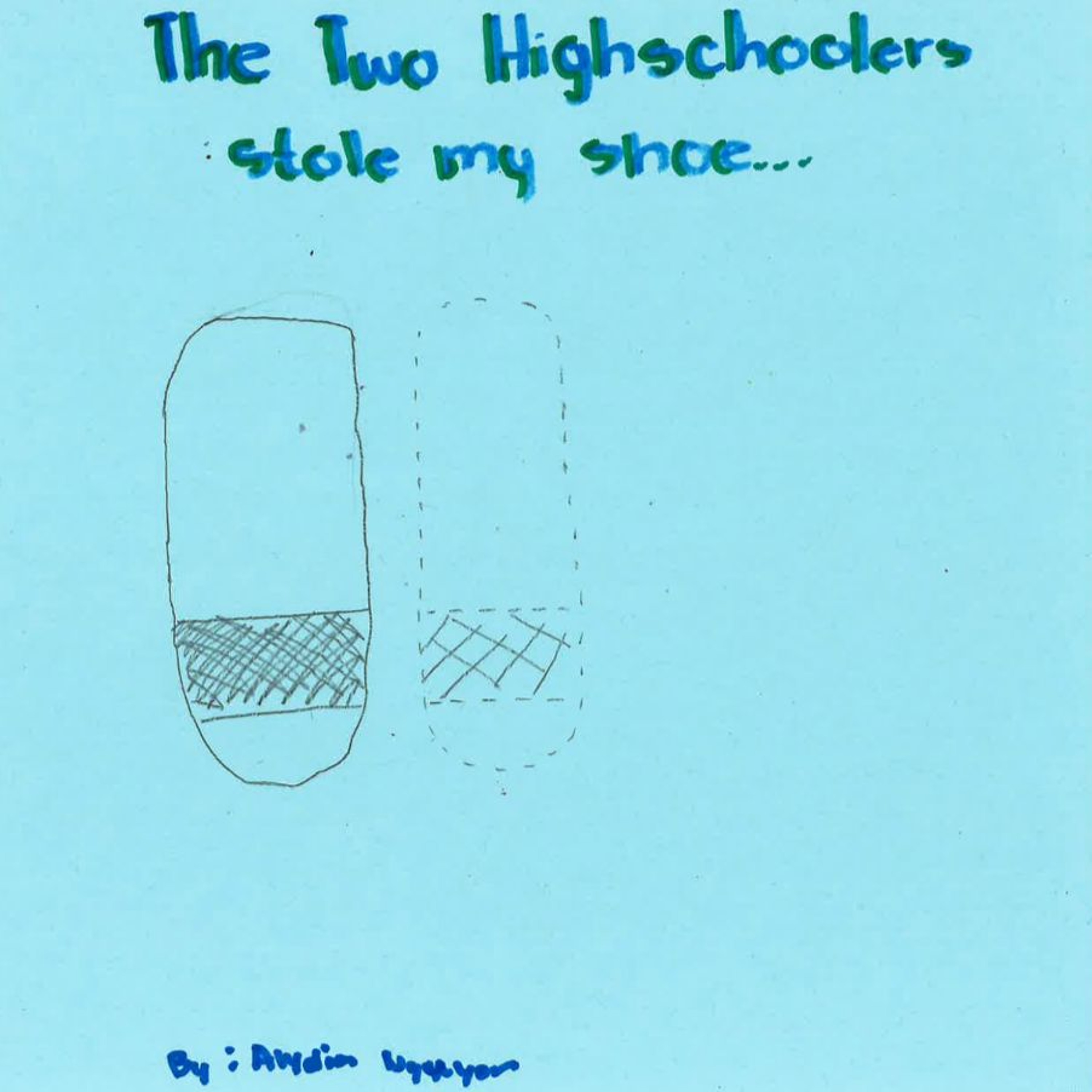 The Two High Schoolers Stole My Shoe by Alydia episode artwork