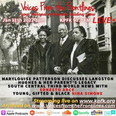 VOICES: MaryLouise Patterson Discusses Langston Hughes & Her Parent’s Legacy