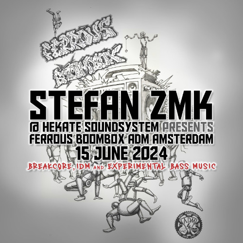 Stefan ZMK @ Ferrous Boombox - Hekate Weekender @ ADM Amsterdam 2024 [ idm | breaks | breakcore ]