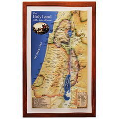 download PDF 📝 Raised Relief 3D Map of Israel in Jesus' Time (Shows Place Names Unde