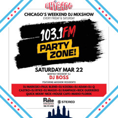 MAR 2025 Guest Mix on 103.1FM The Party Zone