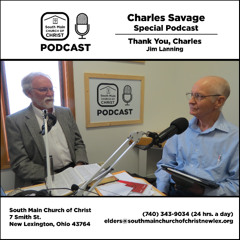 Thank You, Charles Savage