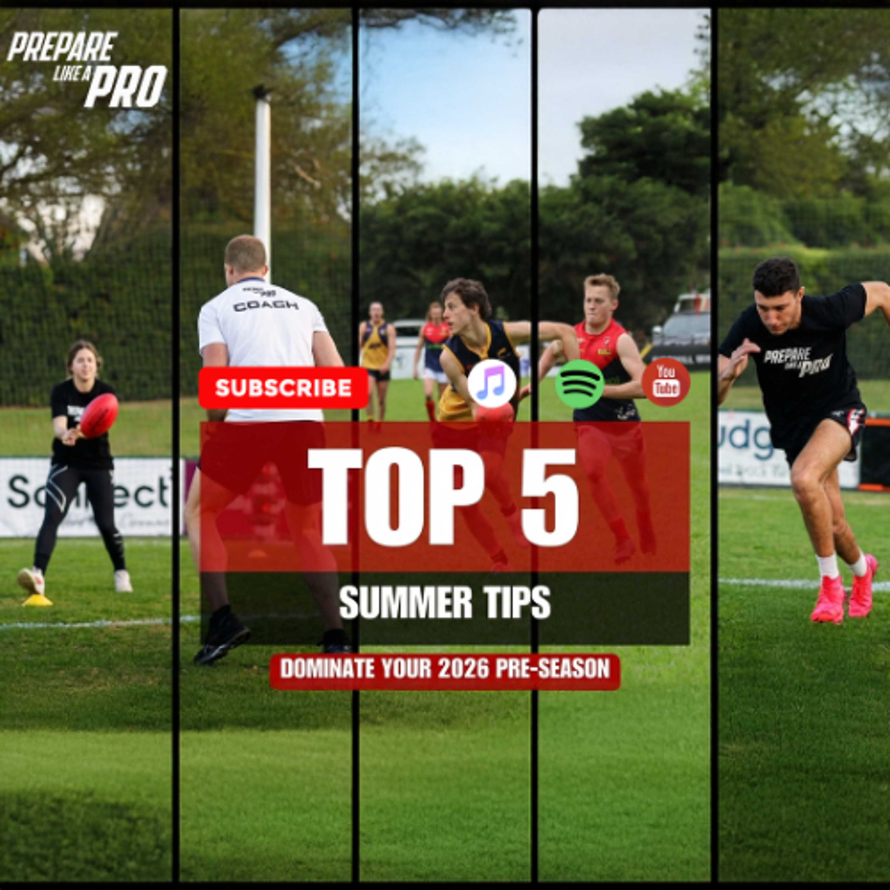 #160 - Top 5 Pre-Season Tips Every AFL Player Should Follow