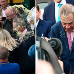 Victoria Thomas - Bowen's Social Media Amid Nigel Farage Milkshake Incident