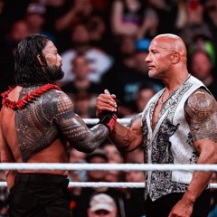 ROMAN REIGNS X THE ROCK 2025 BY ALAN