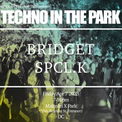 BRIDGET & SPCL.K - TECHNO IN THE PARK