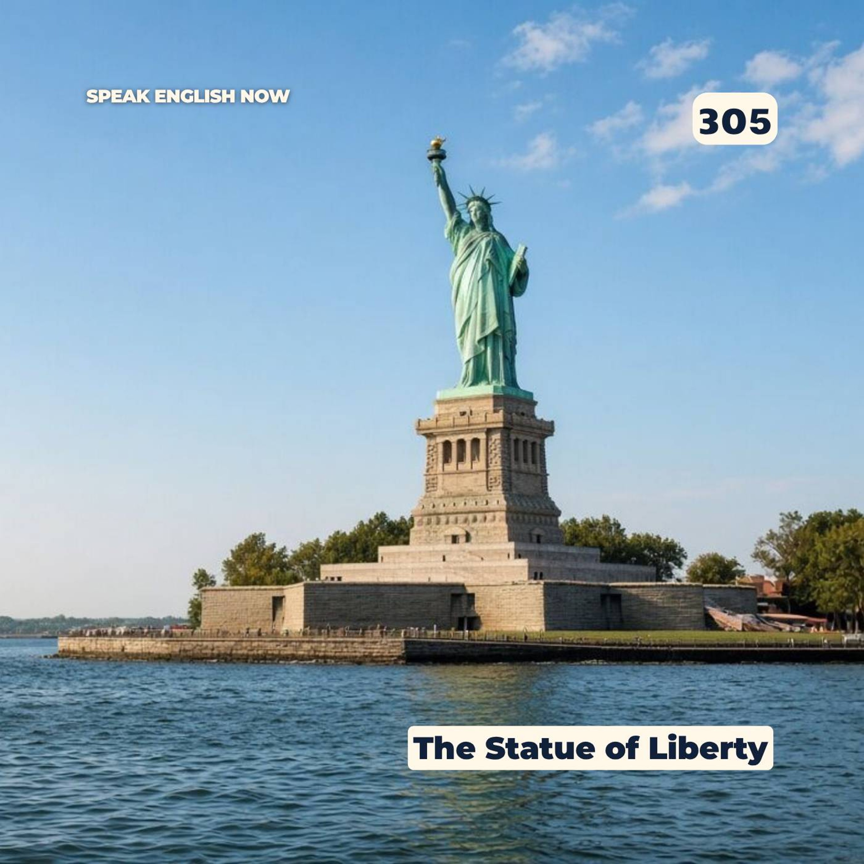 #305 The Statue of Liberty episode artwork