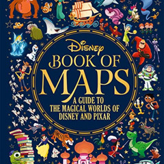 Read KINDLE 🖍️ The Disney Book of Maps: A Guide to the Magical Worlds of Disney and