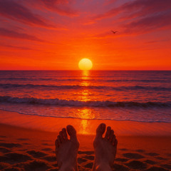 happiness is a beach where nobody bothers you