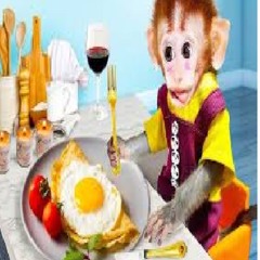 monkey eating poached eggs freestyle prod rydal