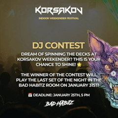 Basscure - DJ Contest Bad Habitz Room Korsakov