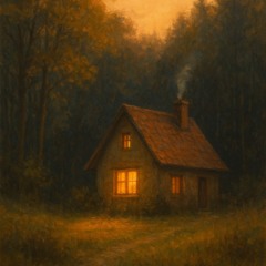 Kleines warmes Haus am Waldesrand