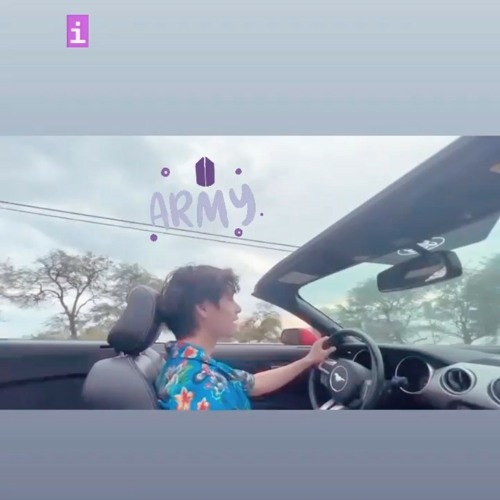 뷔(V) I_LOVE_YOU(자작곡)_taehyung insta story