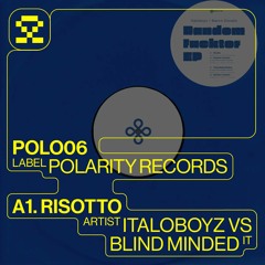 PREMIERE: A1. Italoboyz Vs Blind Minded - Risotto (POLO - 06)