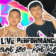 Young Boo & King Kudo - CATCH, DEMO CHƯA CÓ TÊN & MUỐN LÀ TAO CHƠI [LIVE] 🅴