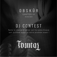 Obskur DJ Competition Entry - Industrial Techno, Dark Techno