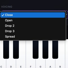 A rising, dissonant high-frequency