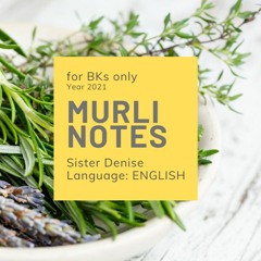 January 1, 2021  Murli Notes