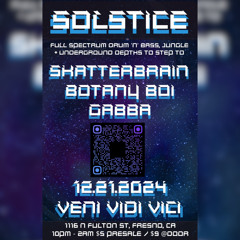 VVV Solstice 2024 Botany Boi