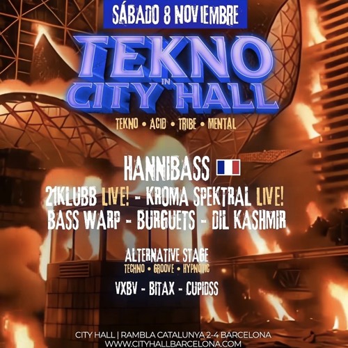 BASS WARP - SET AT CITY HALL