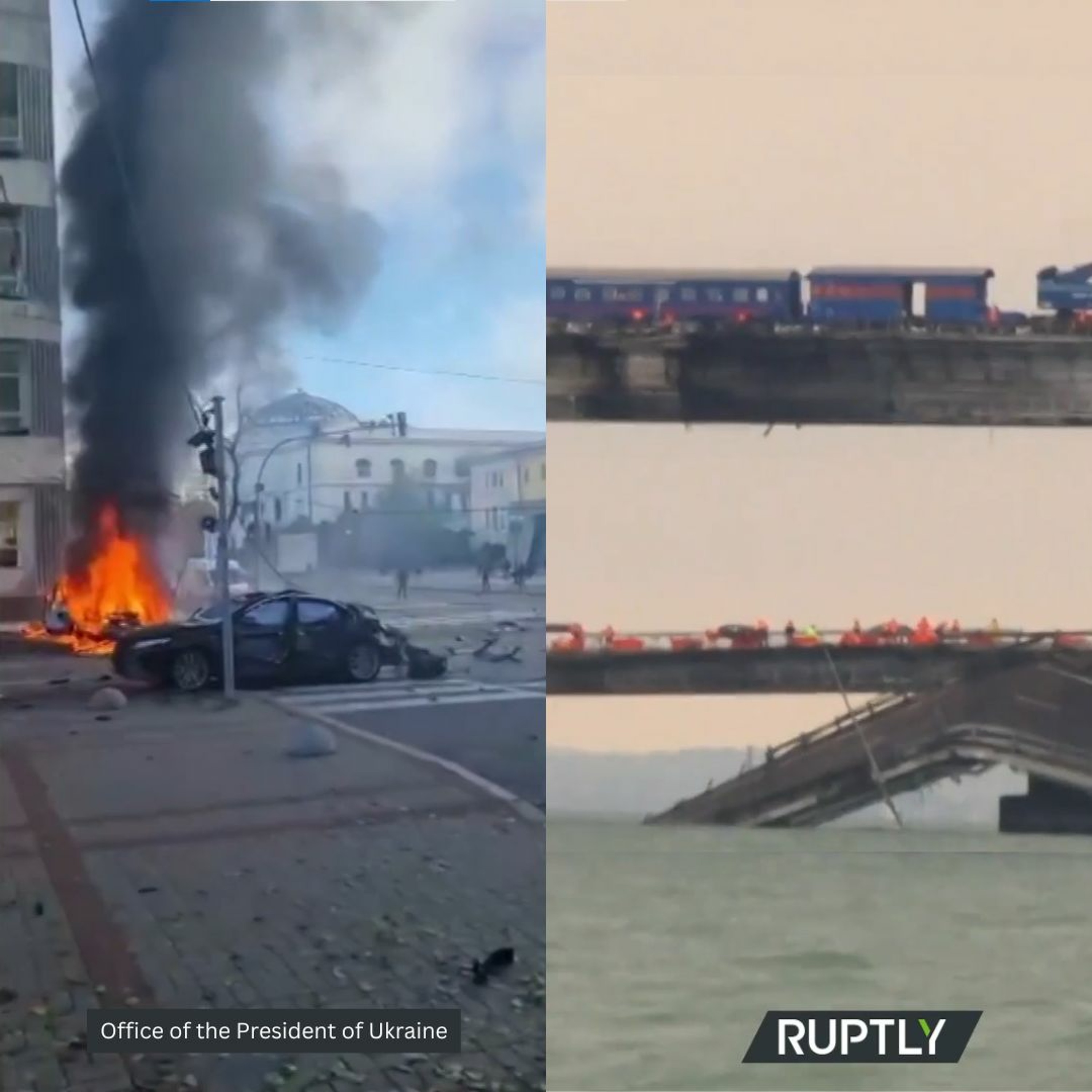 Ukraine War Gets Bigger: Russian Missile Strikes in Retaliation for Terrorist Attacks