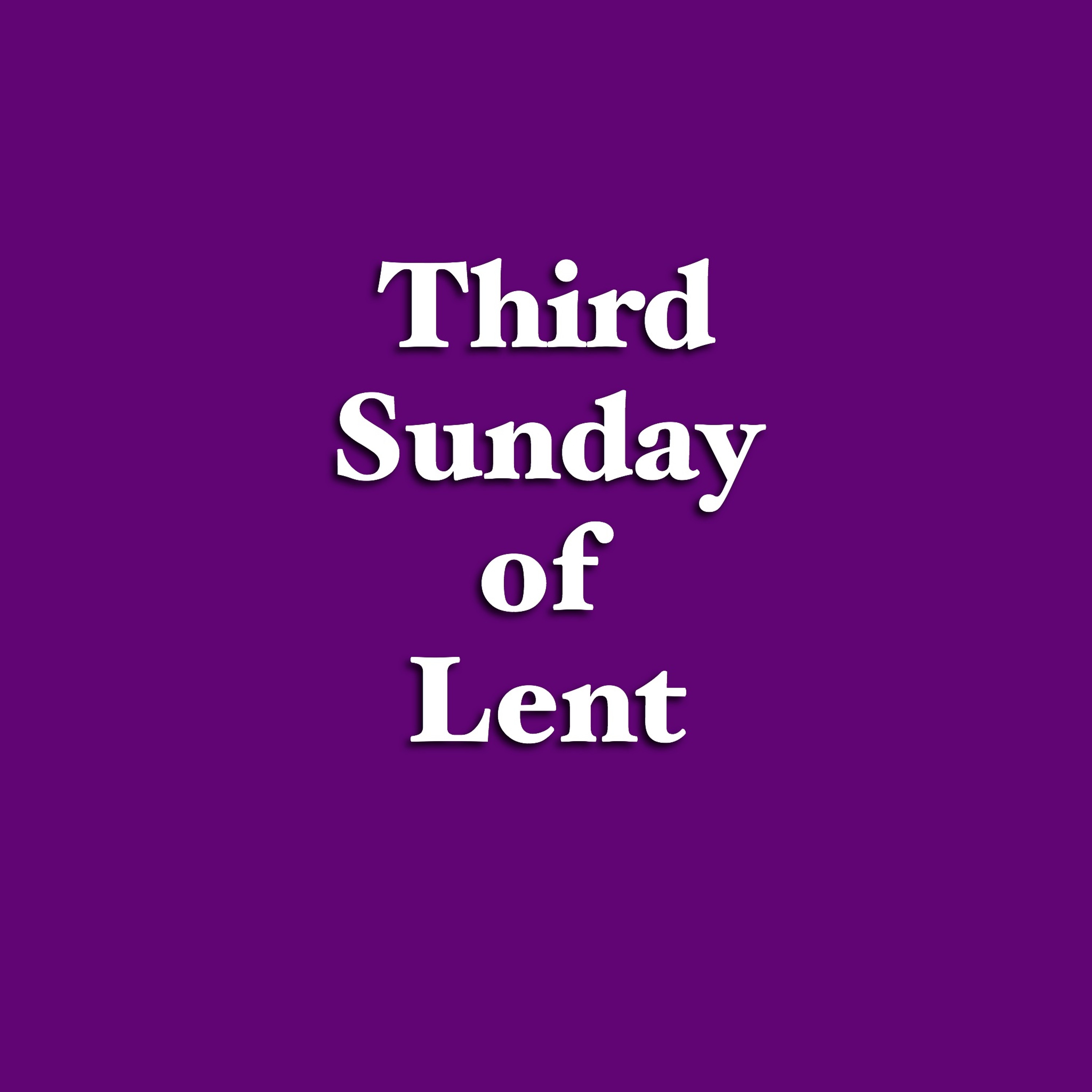 5.30pm Vigil Mass, Third Sunday of Lent, 14th March 2020 episode artwork