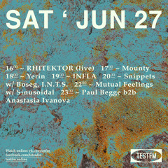 Mounty @ TESTFM — 27/06/2020