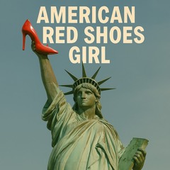 American Red Shoes Girl