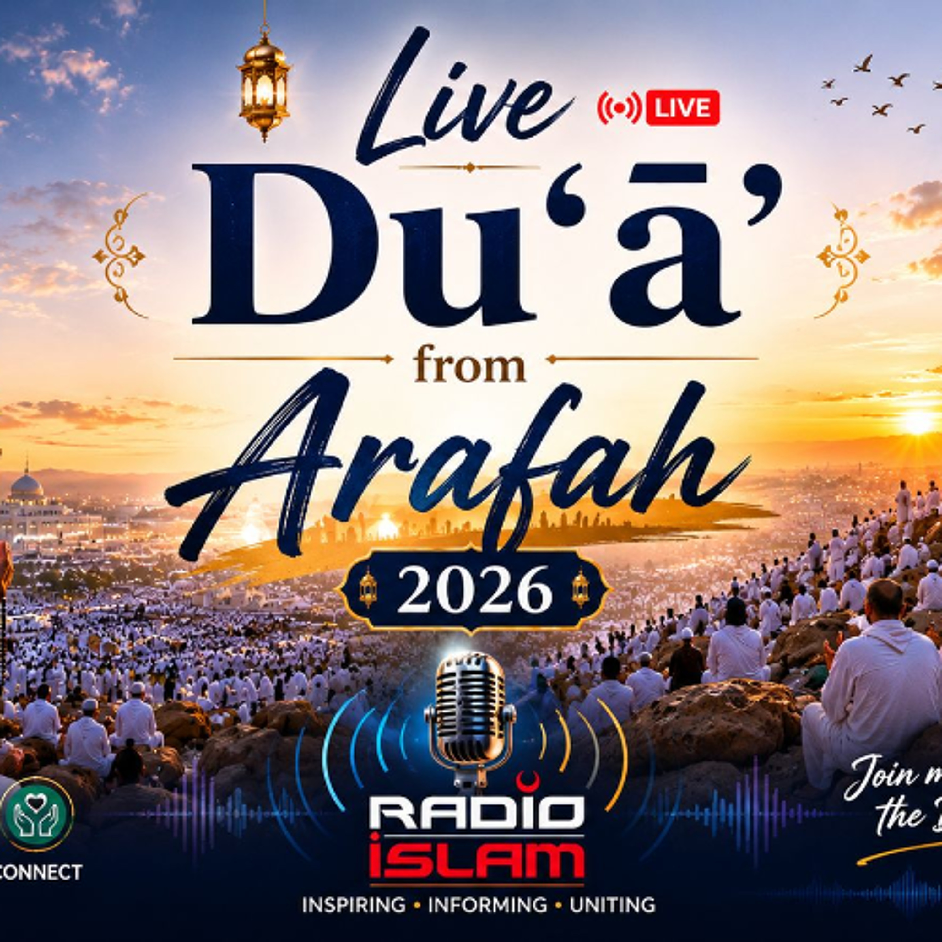 Live Arafah Dua - Ml Yunus Dudhwala episode artwork