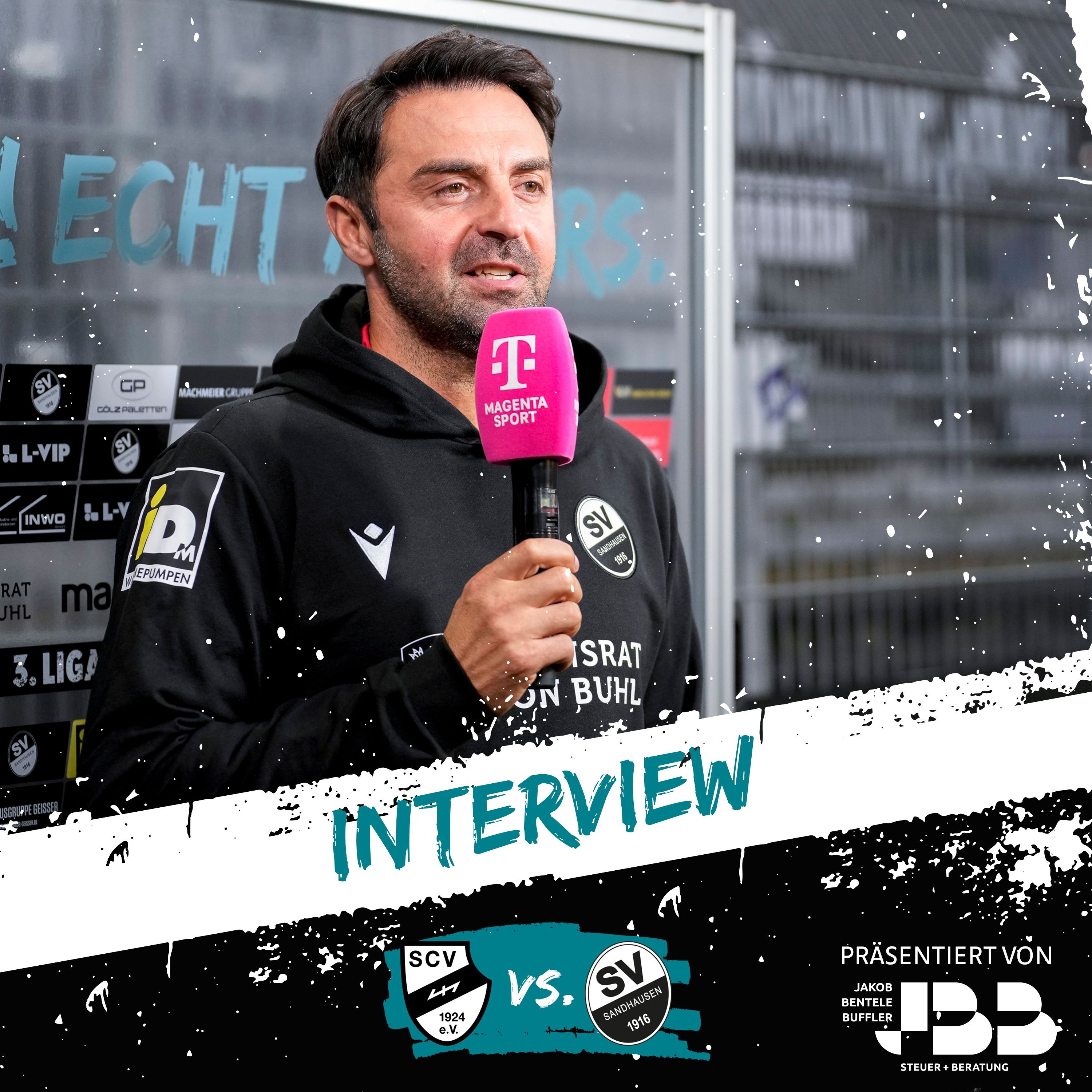 Interview | Sreto Ristic vor dem Spiel SC Verl - SV Sandhausen