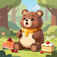 Lied vom Bär, der nur an Essen denkt