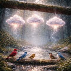 bellsanddronesandbirdsandrain (Disquiet0741)