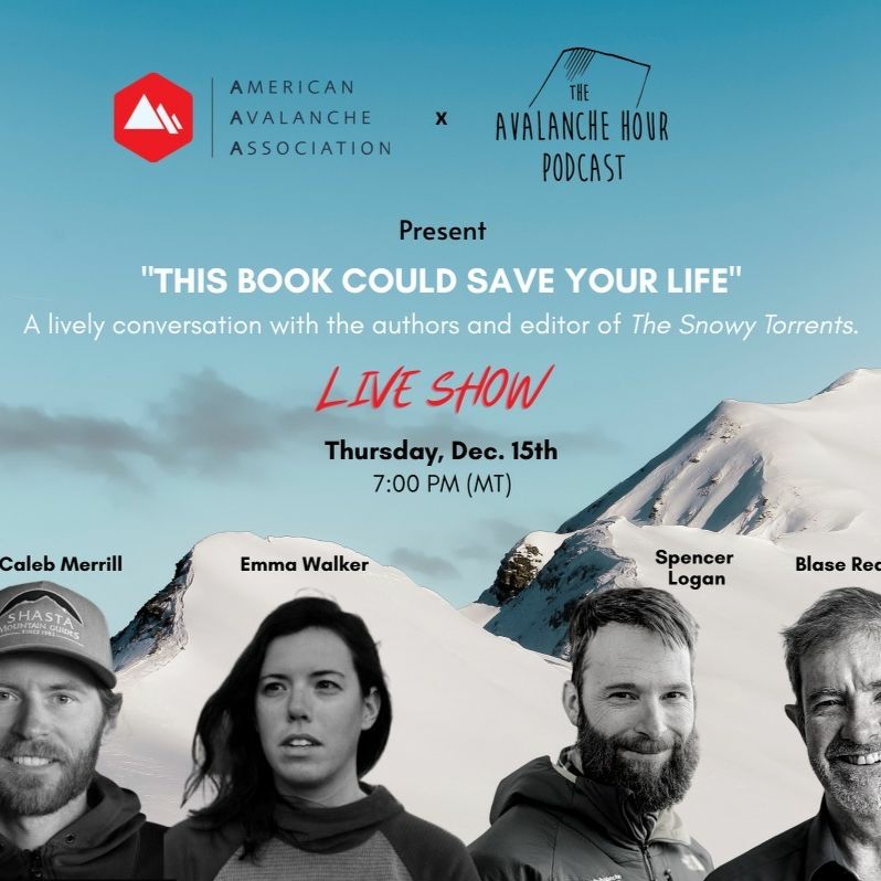 Upcoming Event- Live Podcast On Thursday December 15th 7PM MST