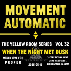 When the Night Met Dusk - Yellow Room Vol. 32