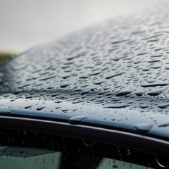 Rain on the roof of a car - interior (September 21st, 2023)