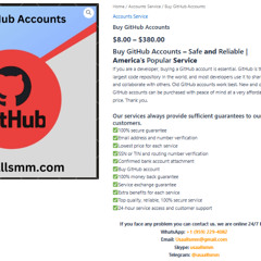Tbrcjyhrvc - Buy Aged GitHub Accounts – Secure & Trusted