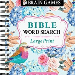 DOWNLOAD ⚡️ eBook Brain Games - Large Print Bible Word Search: The Words of Jesus (Brain Games - Bib