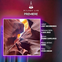 ML Premiere: Pedro Capelossi - Vivid Cream (NODO Remix) [Loot Recordings]