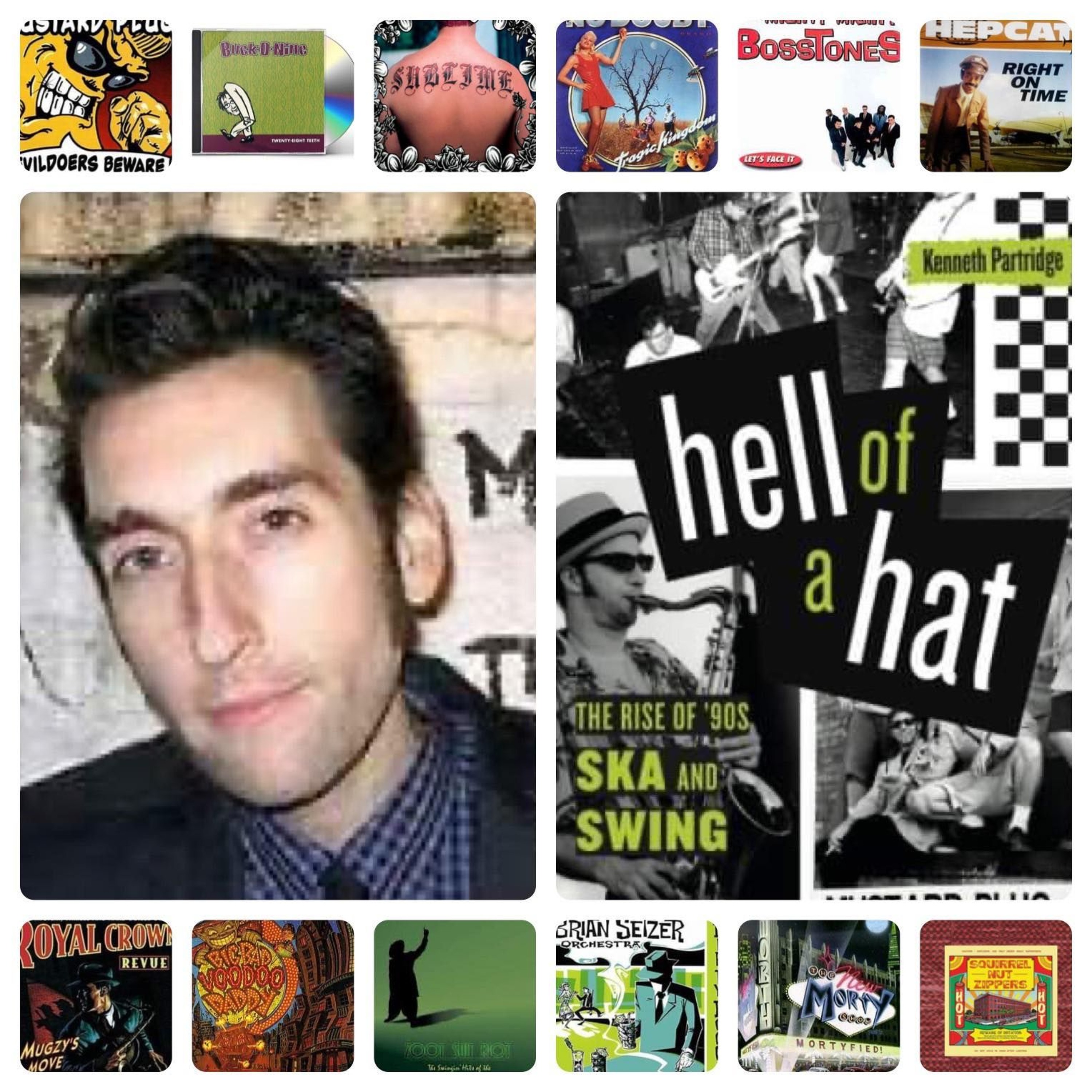 Swingin From Coast2Coast Ep. 31: We Talk 90's Swing/Ska with Kenneth Partridge & 'Hell of a Hat' episode artwork