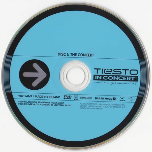 Tiësto in Concert, Live @ Gelredome Arnhem 30-10-2004