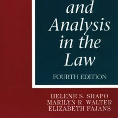 ACCESS PDF EBOOK EPUB KINDLE Writing and Analysis in the Law by  Shapo,Helene S. Shap