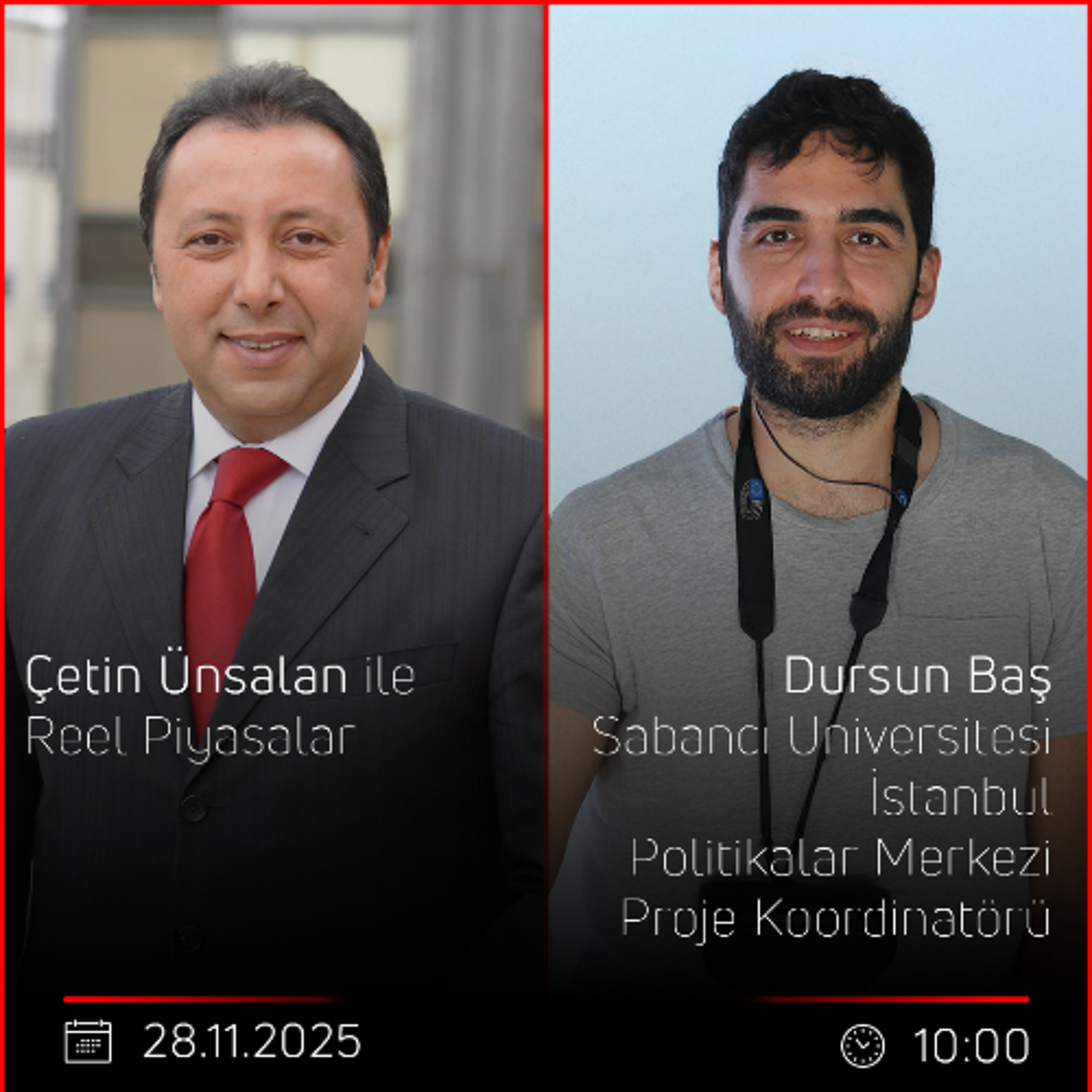 Dursun Baş - Çetin Ünsalan ile Reel Piyasalar
