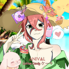 Cotton Candy ケーキ - Anival
