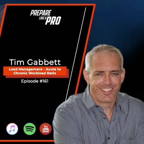 Stream episode #161 - Tim Gabbett, Load Management - Acute to Chronic Workload Ratio by Prepare Like a Pro Podcast podcast | Listen online for free SoundCloud