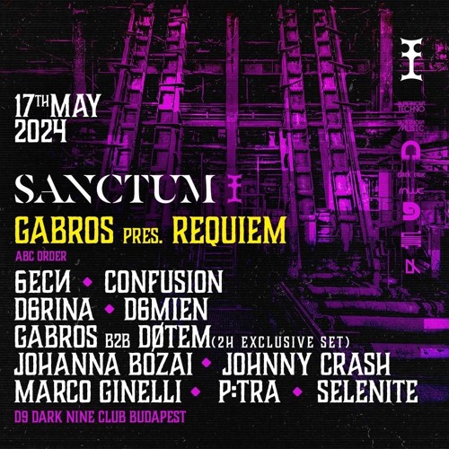 MARCO GINELLI @ LIVE - SUPERNOVA TECHNO (D9 BUDAPEST) 2024.05.17